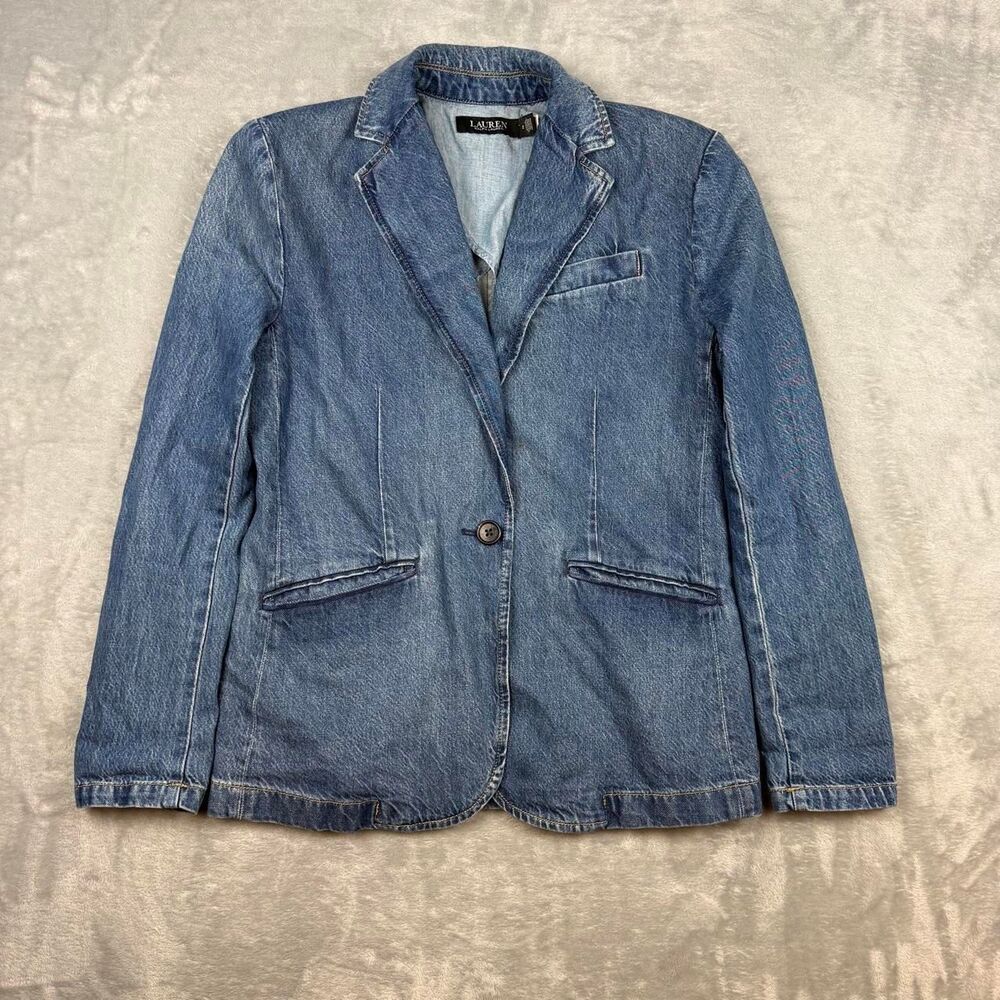 Ralph-lauren Women's Blue and Navy Jacket